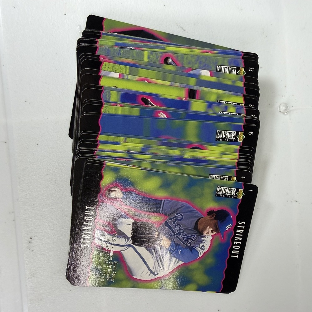 MLB 1995 Upper Deck Collector's Choice You Make The Play Cards NM Lot of 39